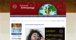 Desktop Screenshot of discoveranthropology.org.uk